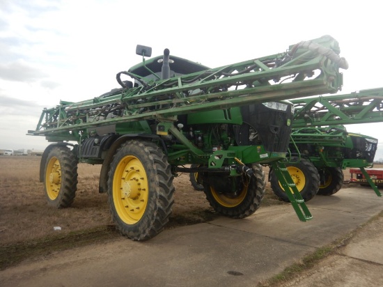 2016 JOHN DEERE R4045 SELF PROPELLED SPRAYER  120 FOOT BOOM, 5 WAY NOZZLES,