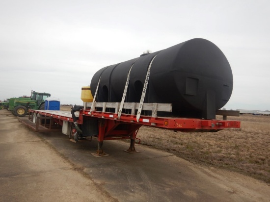 2007 WADE STEP DECK SPAYER TRAILER,  45',  13 TOP DECK, CUSTOM SIDE CARRIER