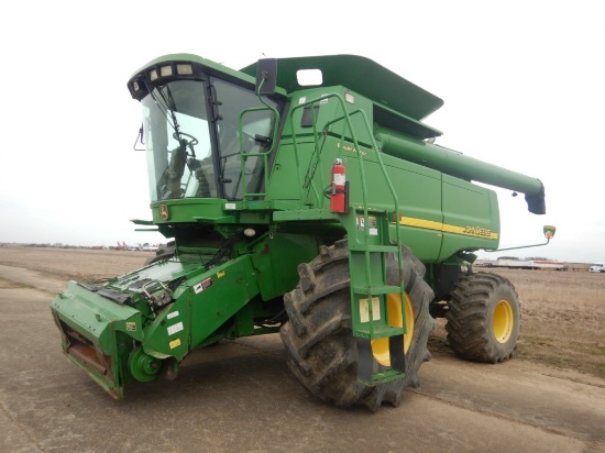 JOHN DEERE 9760STS COMBINE  VARIABLE SPEED FEEDER HOUSE, SPREADER, ELECTRNI