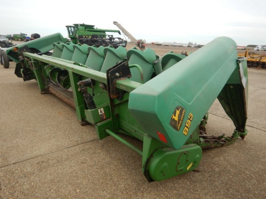 JOHN DEERE 893 CORN HEADER,  8 ROW, S# 6088