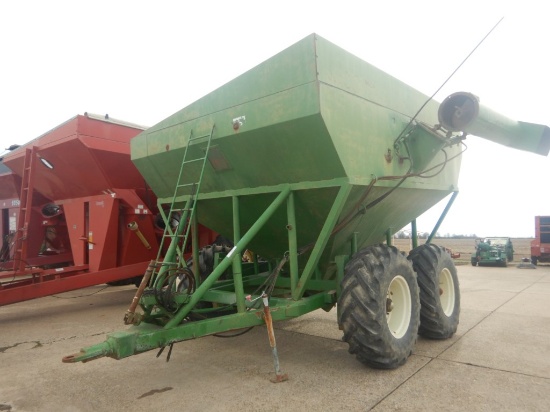 "PURDY 750 GRAIN CART  TANDEM AXLE, FOLDING AUGER, FRESHLY REDONE,