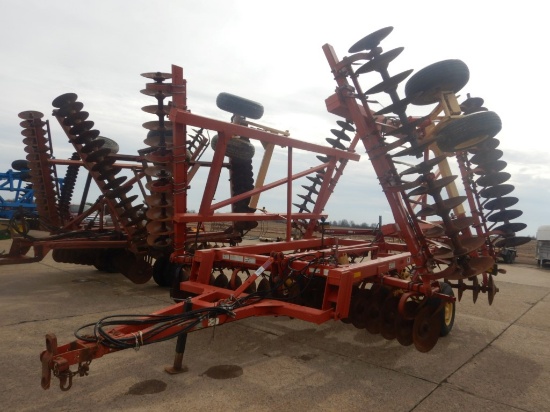2008 KRAUSE 7300-31 WR DISK  31 FOOT, 9 INCH SPACINGS, ROCK SHANKS S# 2015