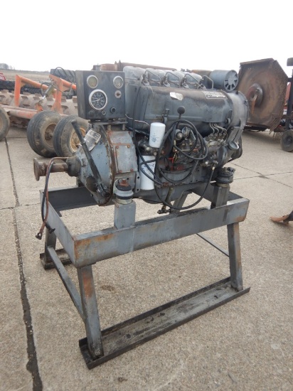 DEUTZ F4L913 POWER UNIT W/PUMP SET,  STAND MOUNTED S# 8652248