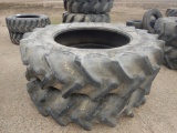 FIRESTONE (2) 520/85R46 R2 TRACTOR TIRES