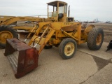 FORD WHEEL TRACTOR  FORD 420 FRONT END LOADER, DIESEL ENGINE, 3PT