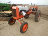 ALLIS CHALMERS 42B WHEEL TRACTOR  GAS ENGINE, 540 PTO, DOES RUN S# E5126