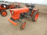 KUBOTA L175 WHEEL TRACTOR 2000+/- HOURS  6 SPEED TRASMISSION, 1ST GEAR DOES
