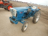 MITSUBISHI D 2000 SERIES 2 WHEEL TRACTOR 1752 +/- HOURS  DIESEL ENGINE, 4 S