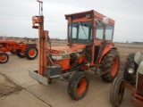 KUBOTA L3750 WHEEL TRACTOR  CAB, 3PT, 540 PTO, SET TO DO LASER SURVEYING