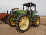 JOHN DEERE 7410 WHEEL TRACTOR  MFWD, CAB, AC BUT NO WINDOWS, 540/1000 PTO,