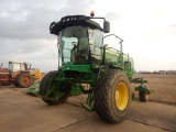 2015 JOHN DEERE W235 SELF PROPELLED HAY CUTTER 1900 +/-  W/ 995 HEAD, DIESE