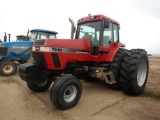 CASE INTERNATIONAL 7240 WHEEL TRACTOR  2 WHEEL DRIVE, CAB, AC, HEAT, OUTBAC