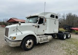2006 INTERNATIONAL 9400I SLEEPER  CUMMINS DIESEL, 10 SPEED, AIR RODE, TWIN