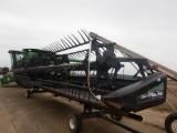 2009 MACDON D60-S DRAPPER HEADER  30 FOOT, POLY REEL, HYDRAULIC ADJUSTMENT,