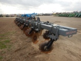 W & A DELTA PLOW DISC BEDDER  12 ROW, 38 INCH, HYDRAULIC FOLD