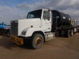 1988 FREIGHTLINER SPRAYER SUPPORT TRUCK, 65,340 MILES ON METER  CUMMINS BIG