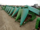 JOHN DEERE 894 CORN HEADER  8 ROW WIDE, EAR SAVER, SNAPPING ROLLS S# H00894