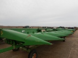 JOHN DEERE 844, 8 ROW CORN HEADER  38 INCH SPACING