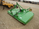 JOHN DEERE MX 7 ROTARY CUTTER  7 FOOT, 3 POINT, DRIVE SHAFT IN TRAILER S# 1