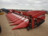 CASE 3412 12 ROW CORN HEADER  YIELD 360 BRUSHES, S# 8499