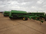 JOHN DEERE 1560, 15 FOOT NO TILL DRILL  HULCK HITCH, 2 15 FOOT BOXES, PROGR