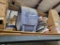 CONTENTS OF TOP SHELF,  LED LIGHTS, SINK MOLDS, SHOP FAN, & MISCELLANEOUS