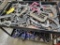 ROLLING CART WITH C-CLAMPS & SPRING CLAMPS