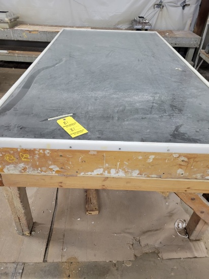 (2) PANEL MOLDING SHAKER TABLES,  48" X 96" & 36" X 96"