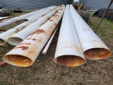 LOT OF PIPE & FRENCH DRAIN HOSE