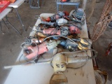 LARGE LOT OF POWER TOOLS, DRILLS, SAWS, & MISC