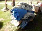 PALLET WITH TARPS