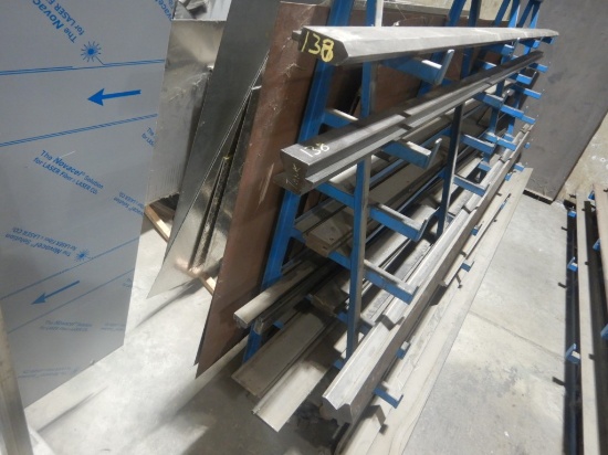 RACK WITH PRESS DIES