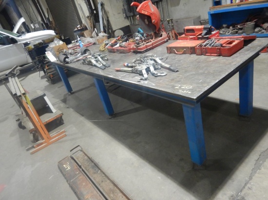 WELDING TABLE,  4' X 12'