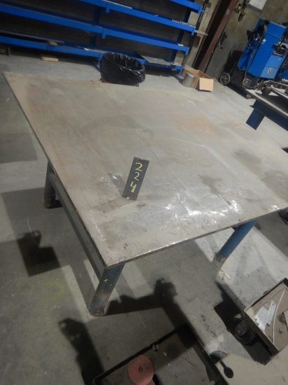 WELDING TABLE,  4' X 5'