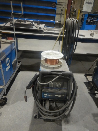 MILLER MILLERMATIC 252 WIRE WELDER,  ELECTRIC S# MB130229N