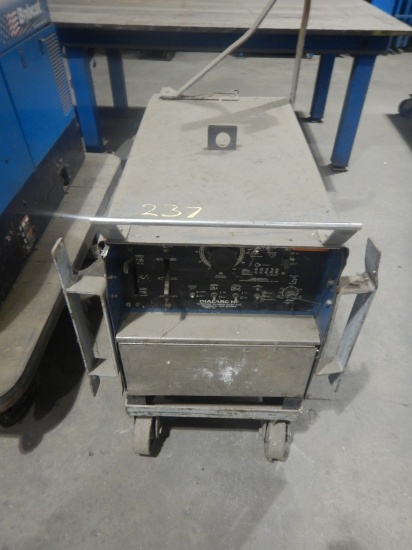 MILLER DIALARC HF ARC WELDER,  WORKS S# JF867054