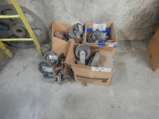 LOT OF CASTOR WHEELS