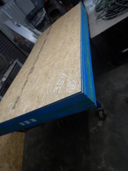(15) SHEETS OF PLYWOOD,  4' X 8'