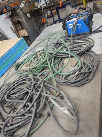 (2) MILLER MAXSTAR 150 WELDERS  WITH LEADS & GUN