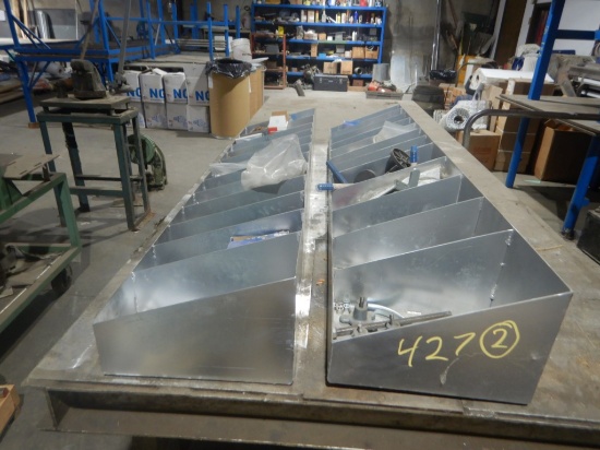 (2) TRAYS OF RIVETS, SCREWS,  & MISCELLANEOUS