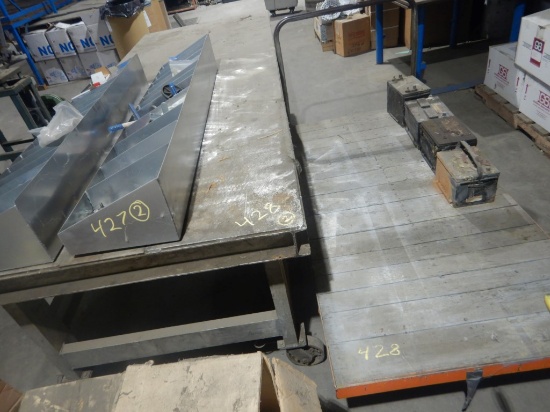 ROLL AROUND SHOP TABLE  AND DOCK CART