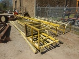 LOT WITH SAFETY LADDERS AND CAGES