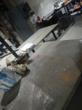 (2) WELDING TABLES,  BOTH 5' X 4'