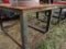 METAL SHOP TABLE