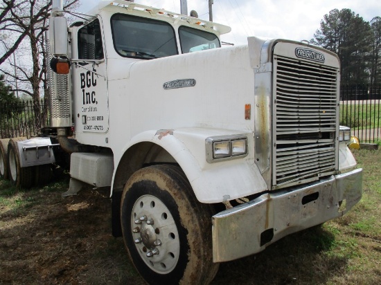 1987 FREIGHTLINER TRUCK TRACTOR, 221,670+ mi on meter,  CAT 3406B DIESEL, F