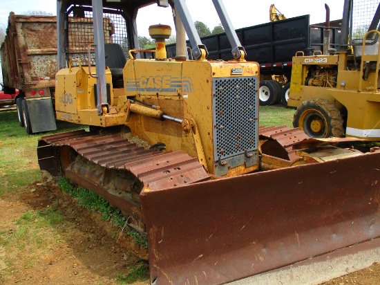 CASE 850G DOZER, 6,389+ hrs,  OROPS, SWEEPS, 24" TRACKS, 6-WAY BLADE S# JJG