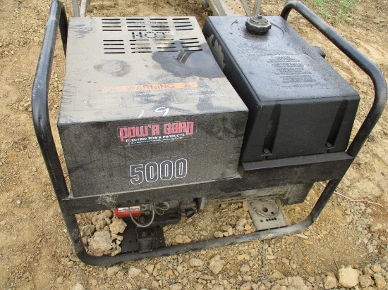POWERGUARD 5000 GENERATOR,  HONDA GAS,