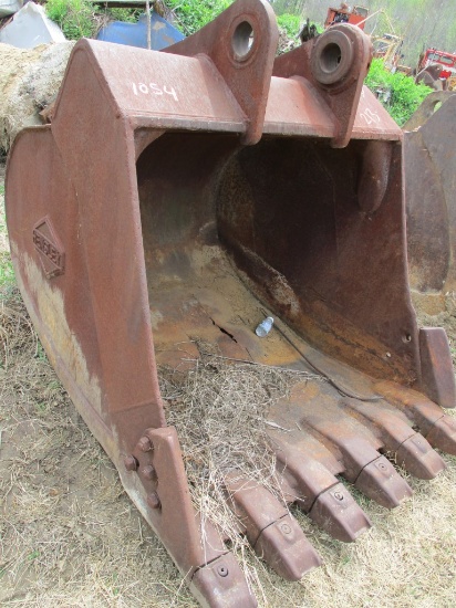 HENSLEY 54-XHK EXCAVATOR BUCKET,  52", 3.38 CU.YD. CAPACITY S# 37X385