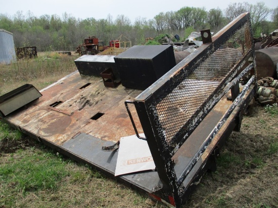 FLATBED,  184", TOOLBOXES