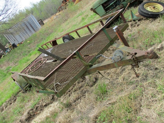 SHOPBUILT TRAILER,  18' S# N/A